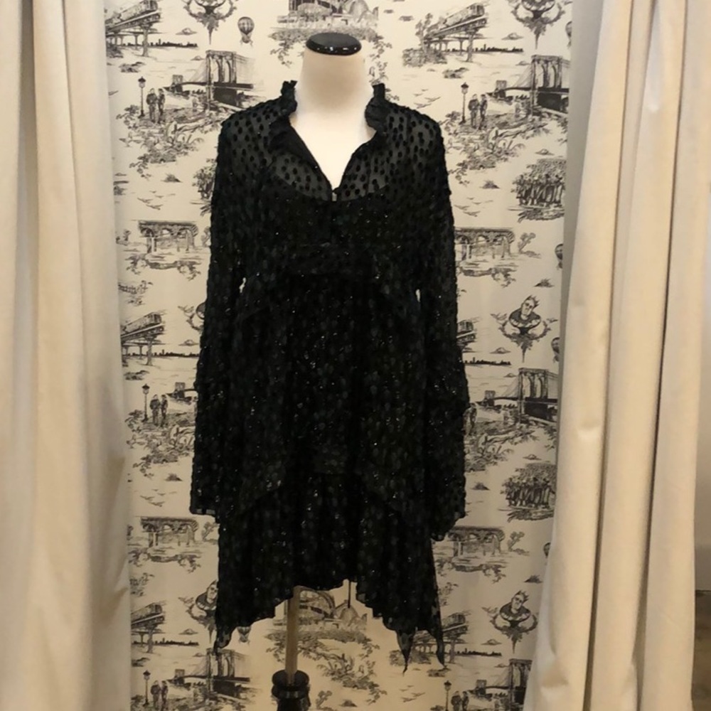 The Kooples ruffled tiered dress.